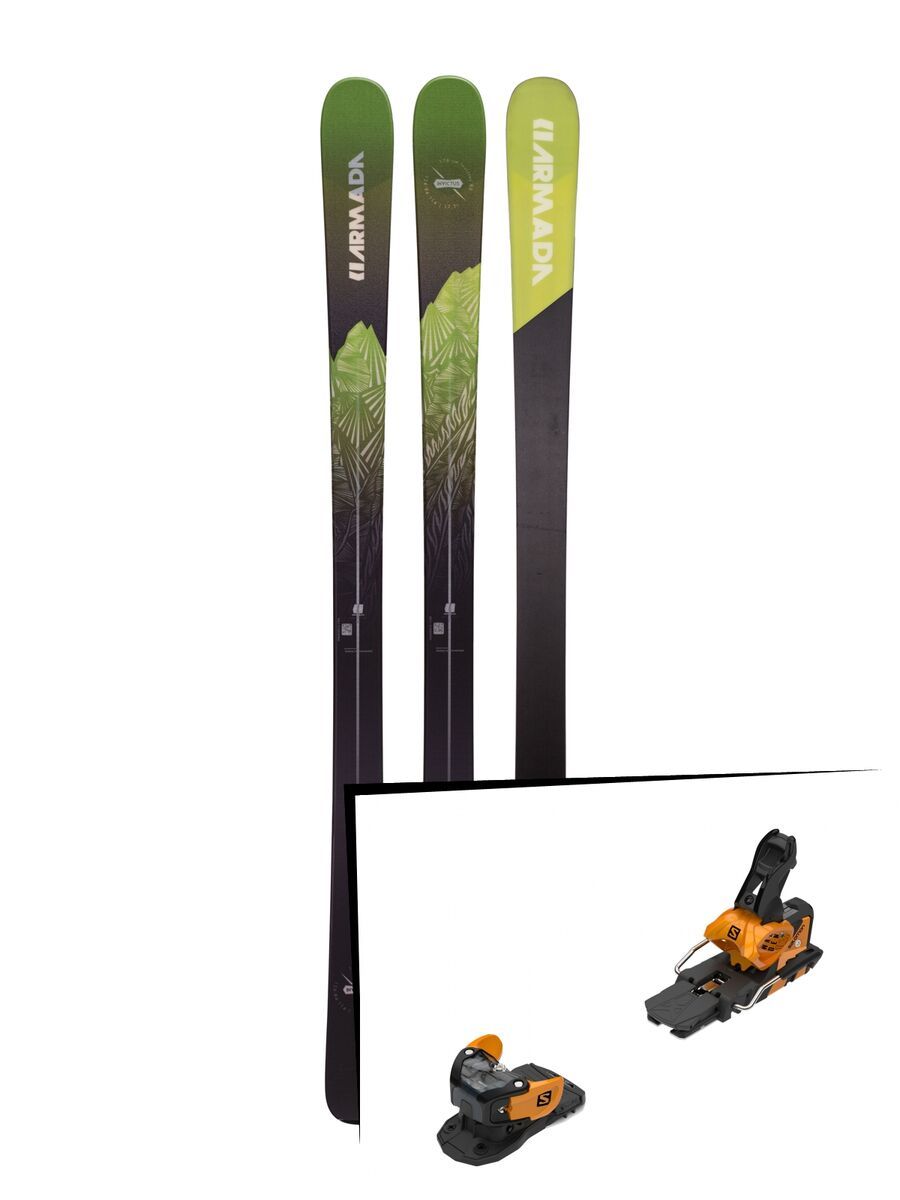 Set: Armada Invictus 85 2019 + Salomon Warden MNC 13 saffron/black - Bild 1