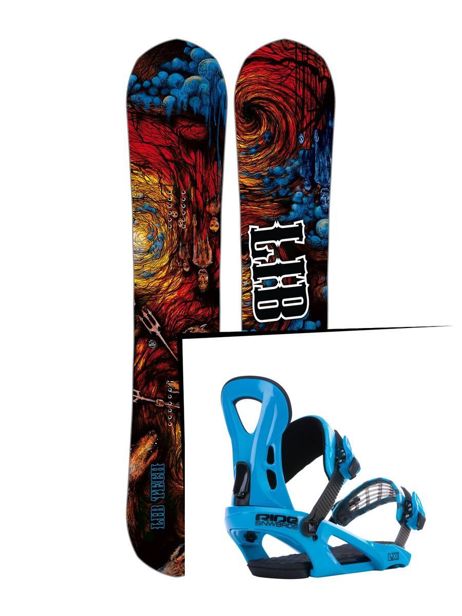 Set: Lib Tech From Hell Hot Knife 2017 + Ride LX (1178200S) - Bild 1