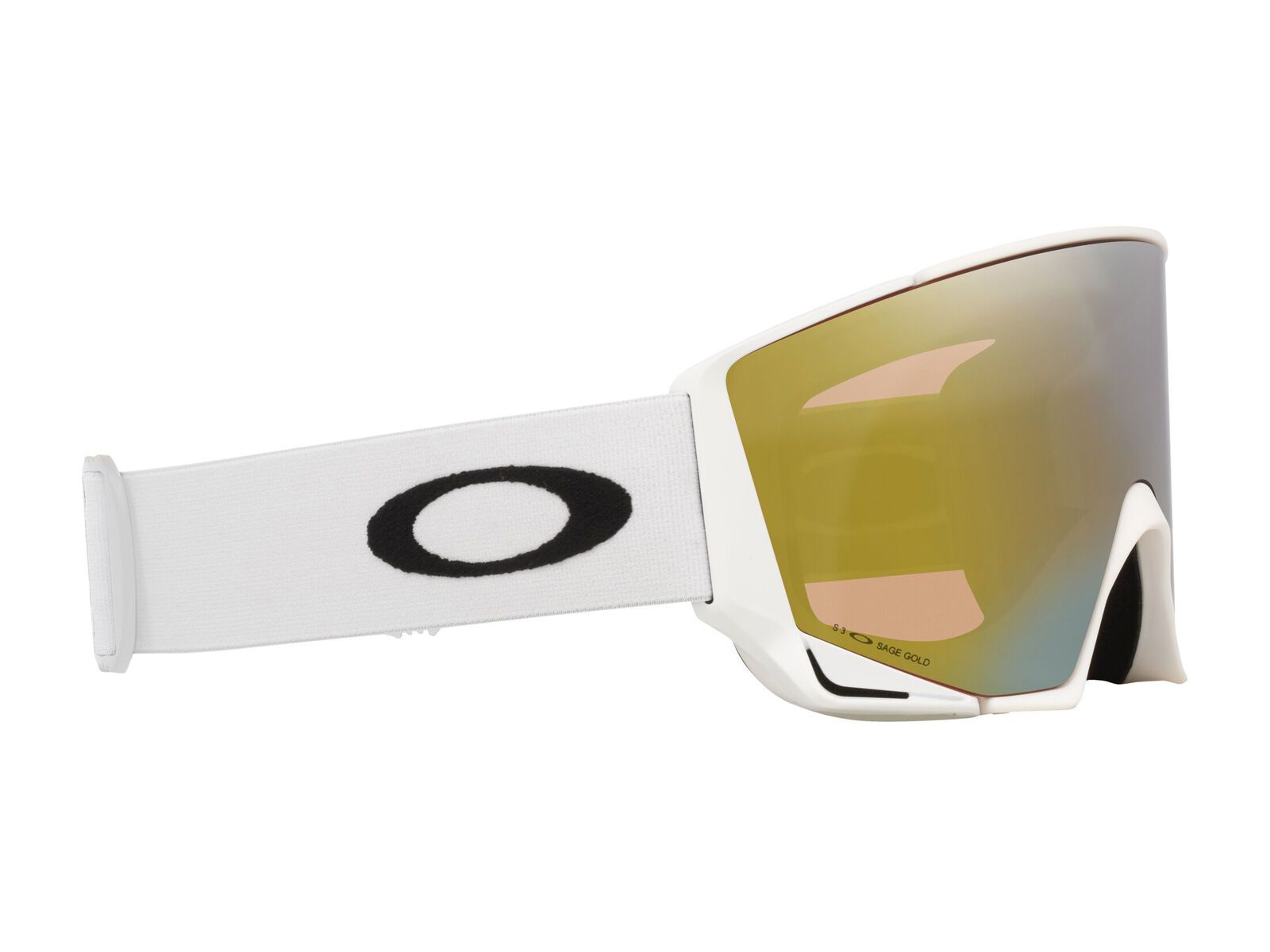 Oakley Flow Scape L, Prizm Sage Gold Iridium & Iced / matte white - Bild 12