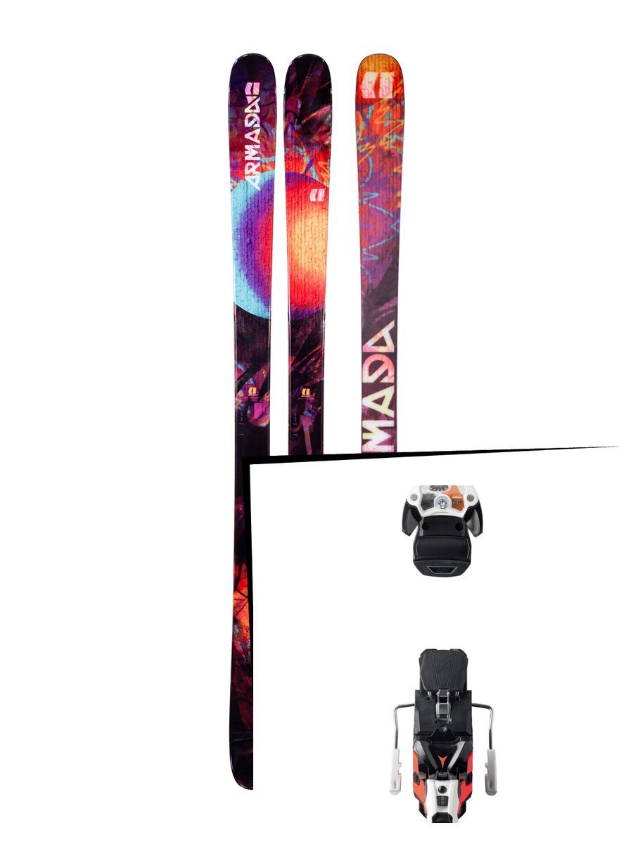 Set: Armada Arv 86 2018 + Atomic Warden MNC 13 white/black/orange - Bild 1