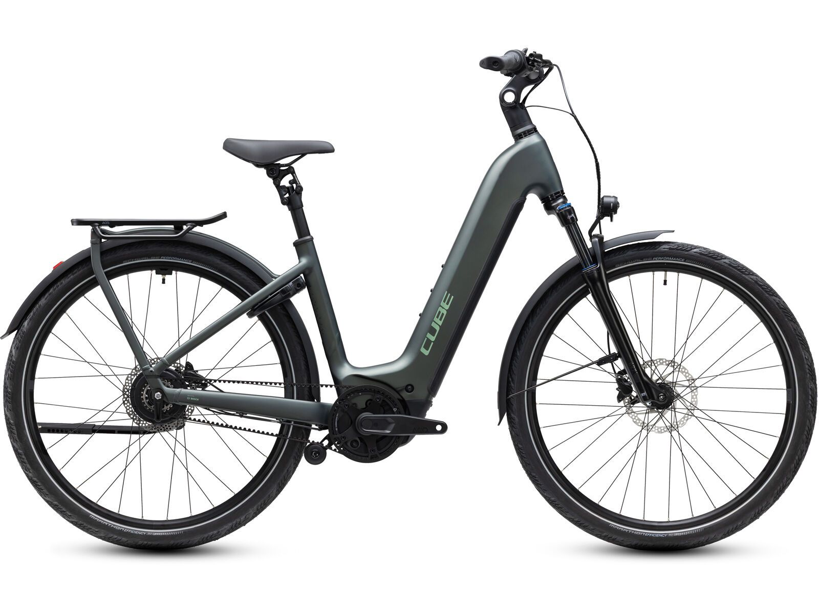 Cube Kathmandu Hybrid Deluxe Pro 800 Easy Entry, blackforest´n´chrome - Bild 1