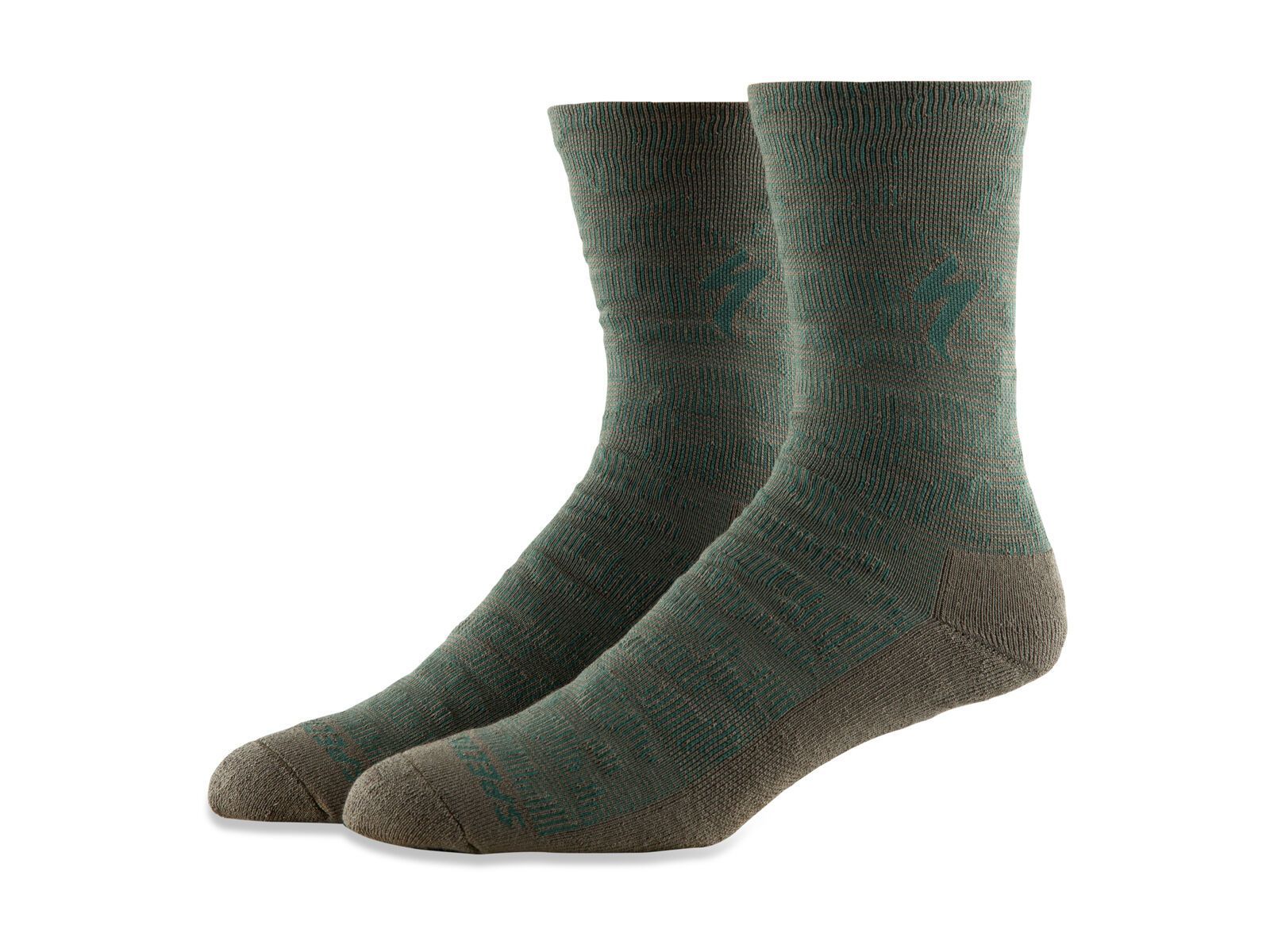 Specialized Techno MTB Tall Sock, oak green terrain - Bild 1