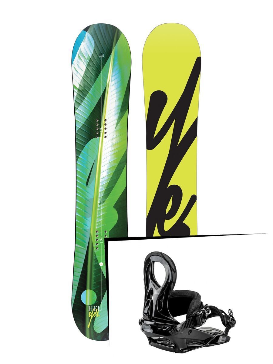 Set: Yes HEL YES. 2019 + Nitro Lynx black chrome - Bild 1