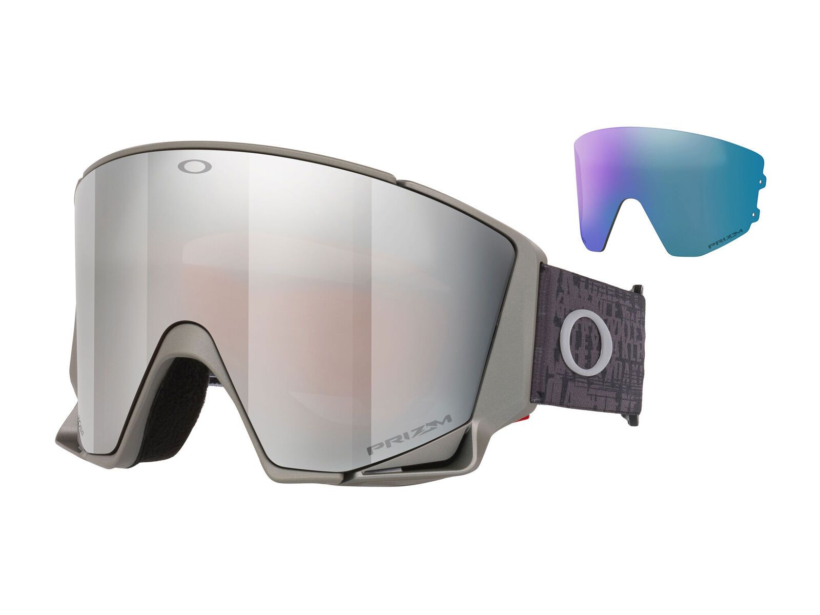 Oakley Flow Scape L, Prizm Snow Black Iridium / black bark fade - Bild 1