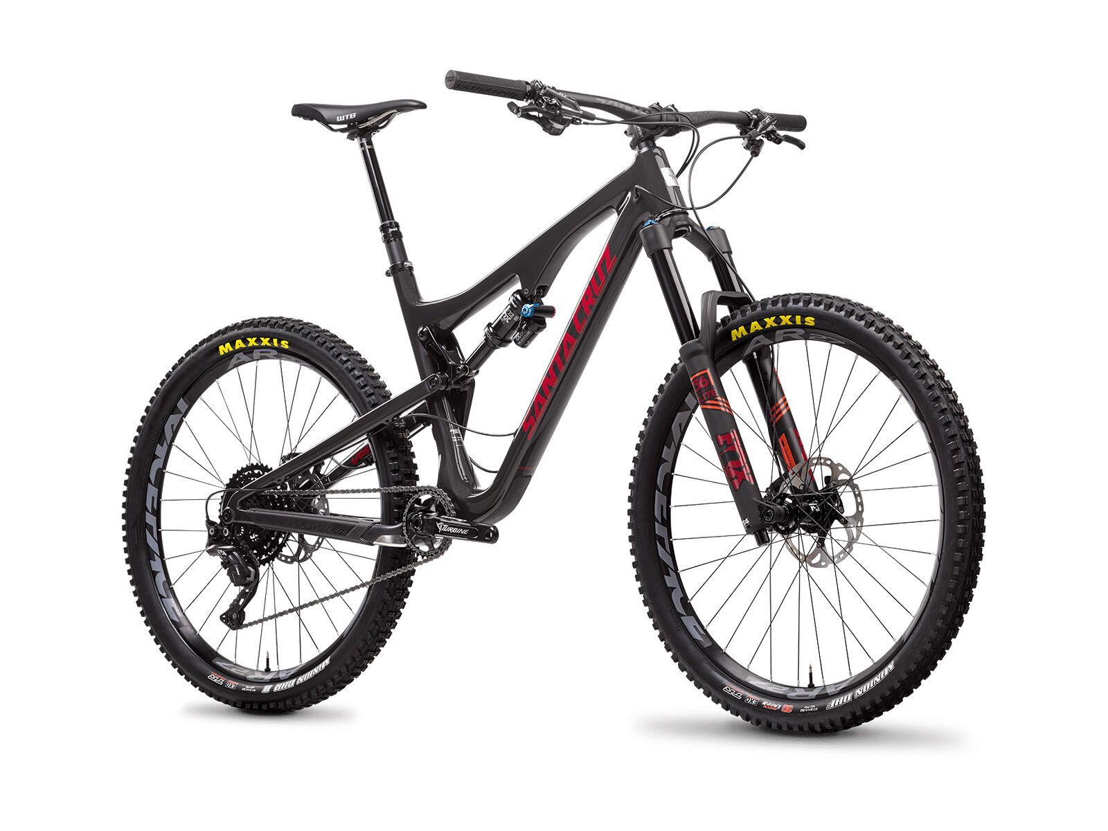 Santa Cruz Bronson C XE, gloss carbon and sriracha - Bild 3