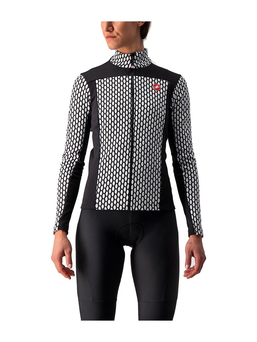 Castelli Sfida 2 Jersey FZ, black/white - Bild 1