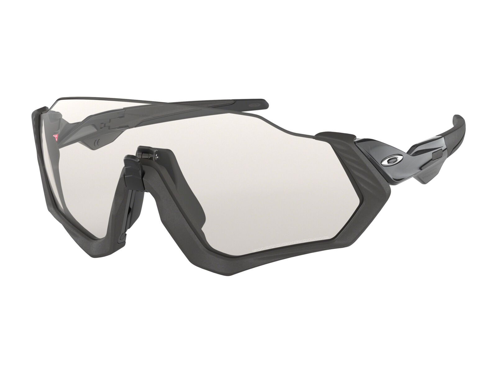 Oakley Flight Jacket Photochromic, grey ink/Lens: clear black iridium photochromic activated - Bild 1