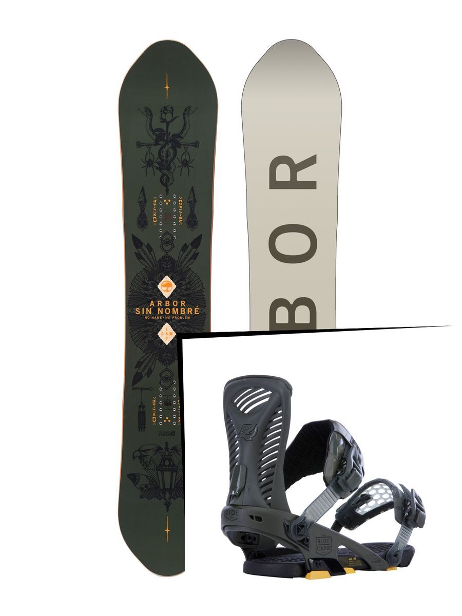 Set: Arbor Sin Nombre 2017 + Ride Capo (1178170S) - Bild 1