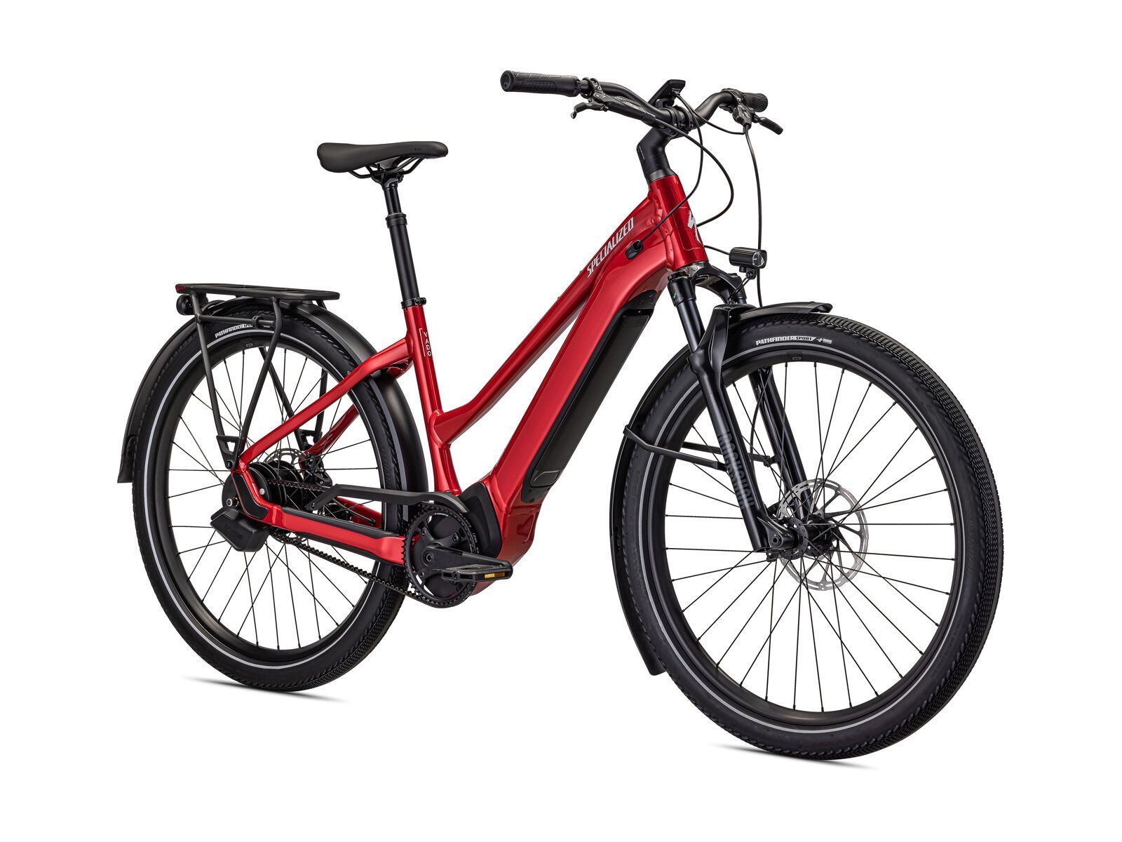 Specialized Turbo Vado 5.0 IGH Step-Through, red tint/silver reflective - Bild 2