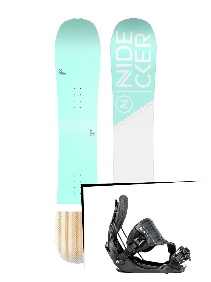 Set: Nidecker Elle 2019 + Flow Five (1908481S) - Bild 1