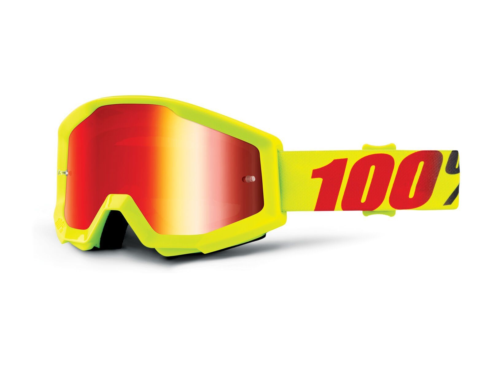 100% Strata, mercury/Lens: mirror red - Bild 1