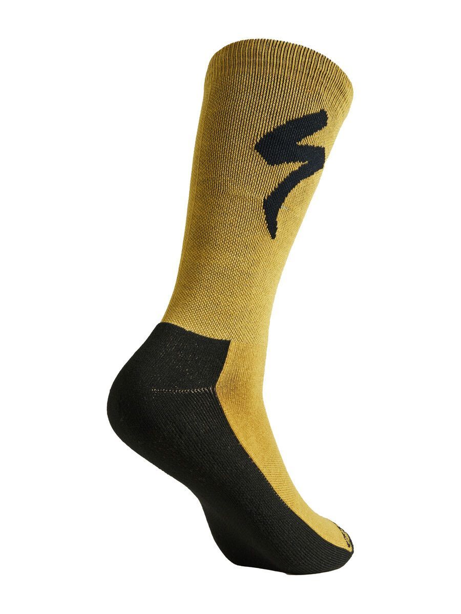 Specialized Primaloft Lightweight Tall Logo Sock, harvest gold - Bild 1