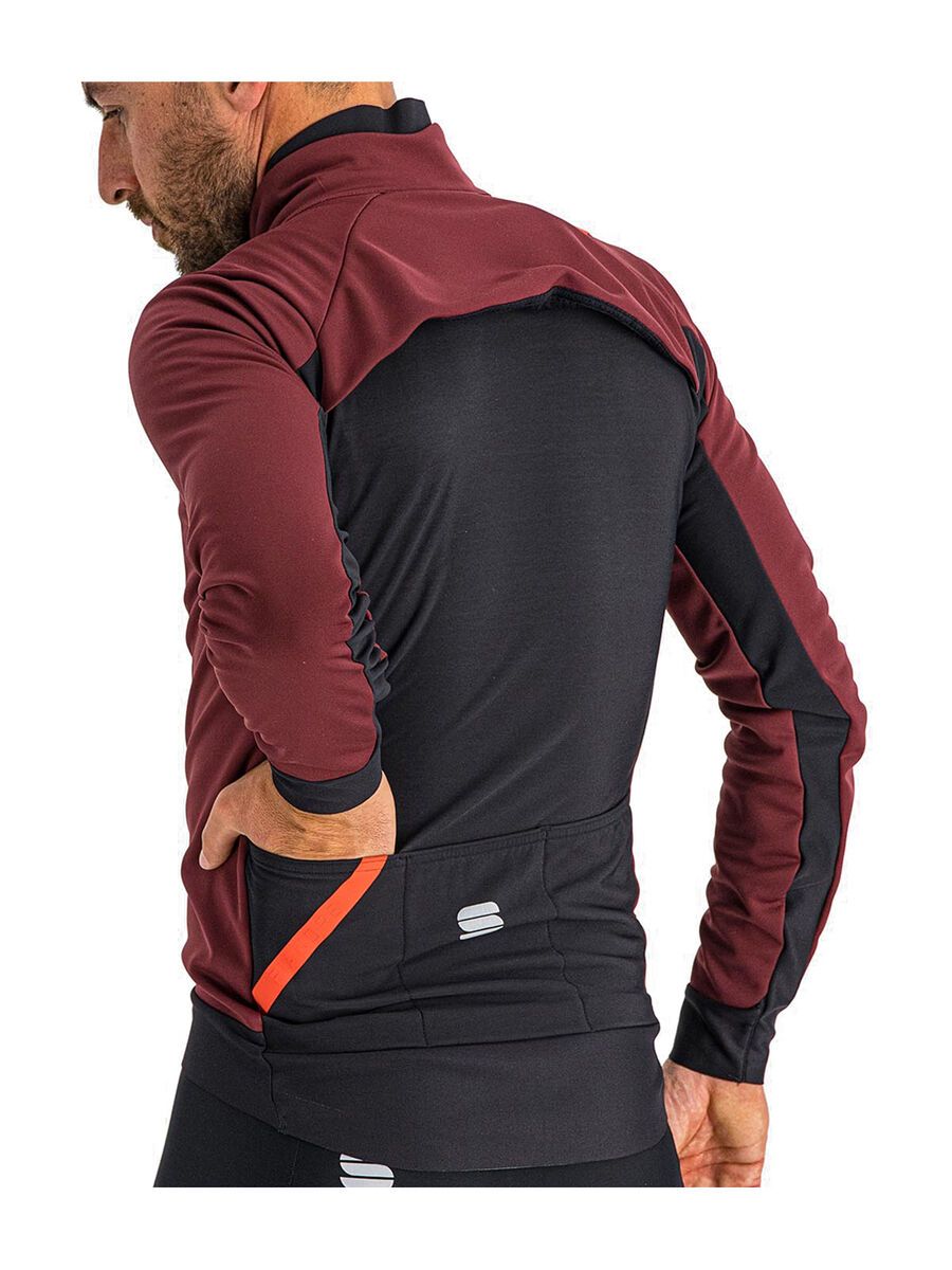Sportful Fiandre Pro Medium Jacket, red wine - Bild 4