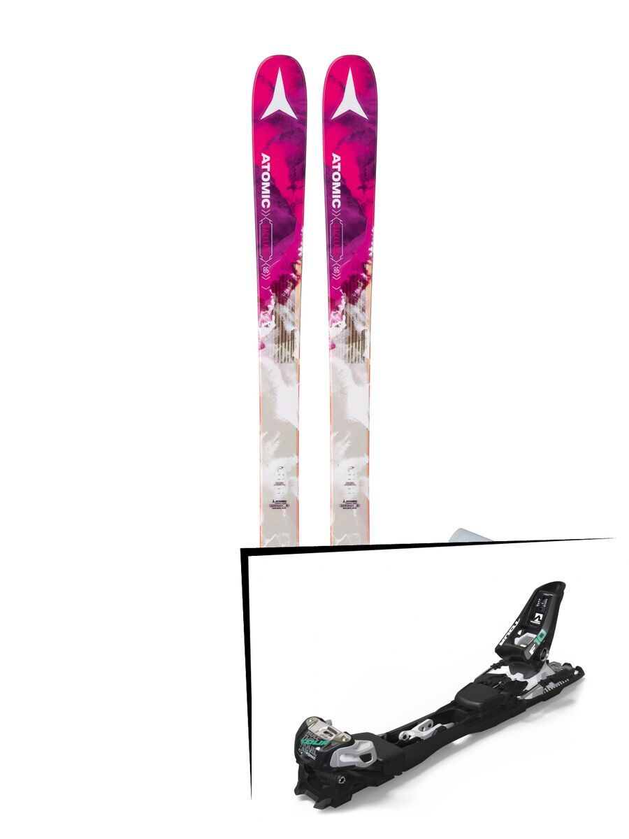 Set: Atomic Backland 85 W + Skin 2018 + Marker F10 Tour black/white - Bild 1