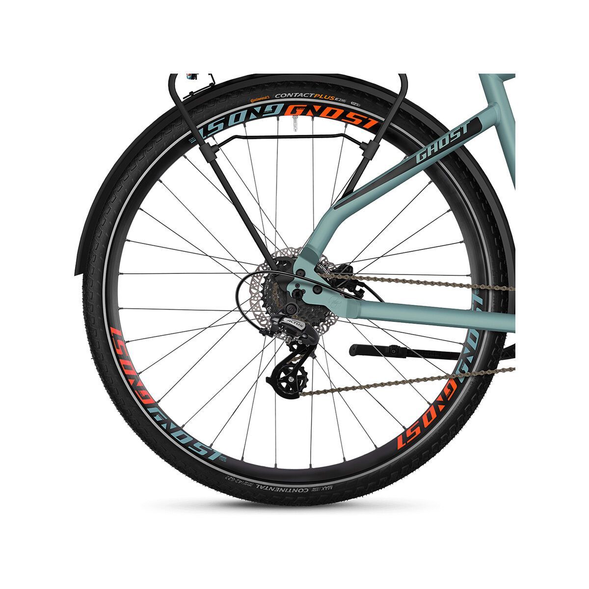 Ghost Square Trekking 2.8 AL, river blue/jet black/monarch orange - Bild 5