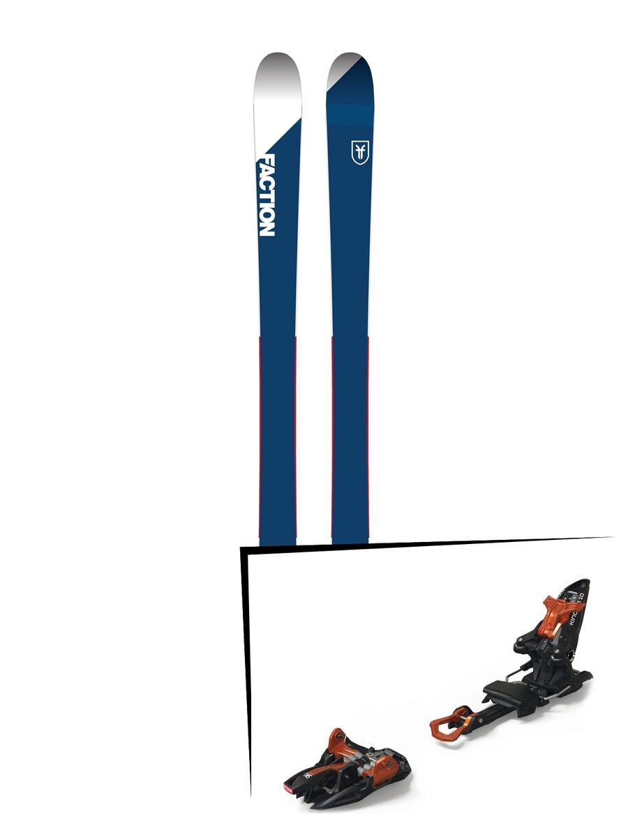 Set: Faction Candide 1.0 2018 + Marker Kingpin 10 black/copper - Bild 1