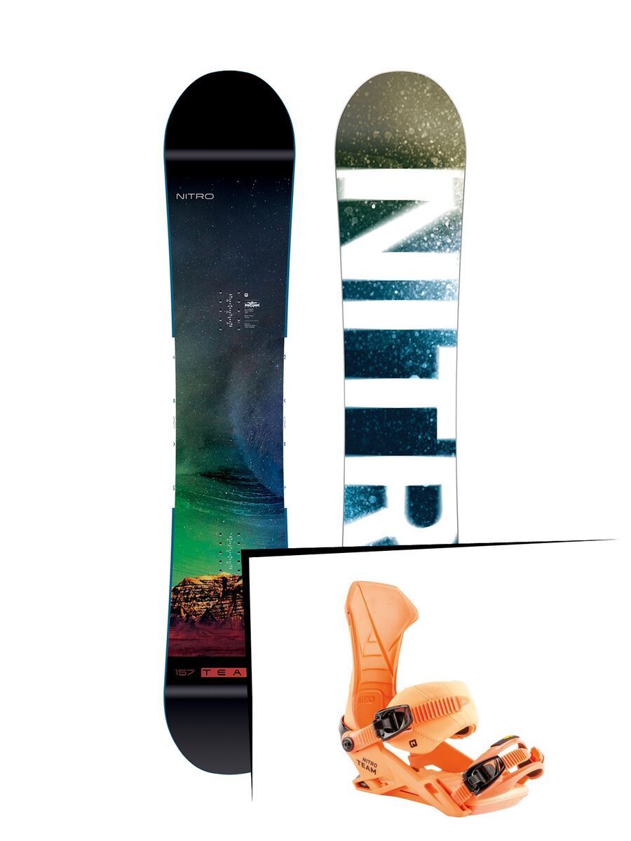 Set: Nitro Team Exposure Gullwing 2019 + Nitro Team muted brights series orange - Bild 1