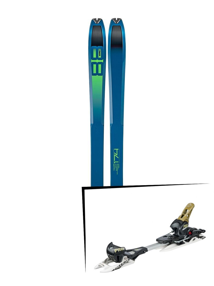 Set: Dynafit Tour 88 2018 + Fritschi Diamir Freeride Pro schwarz/oliv - Bild 1