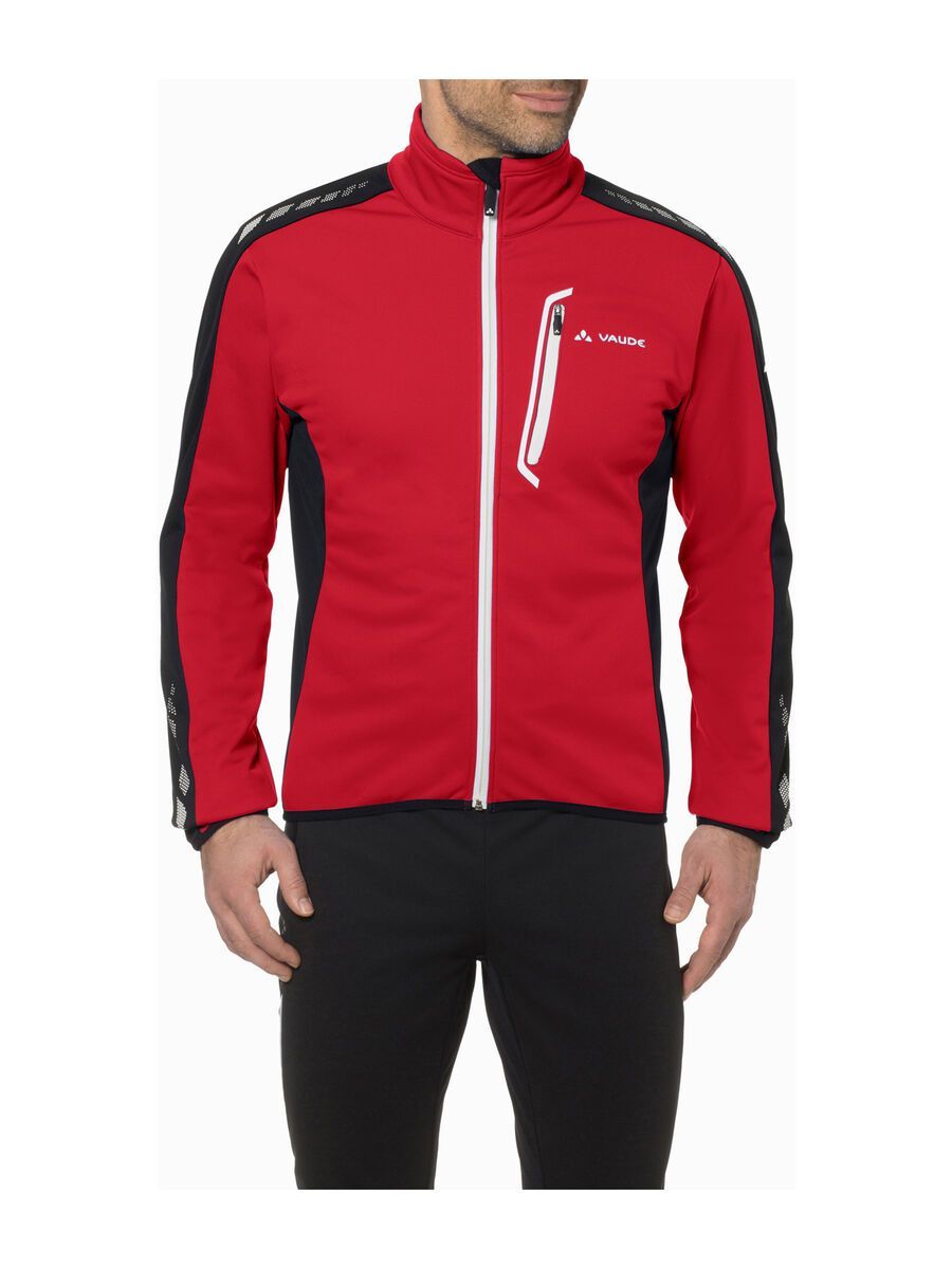 Vaude Men's Posta Softshell Jacket IV, red - Bild 3