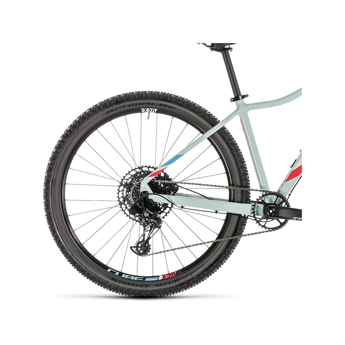 Cube Access WS SL Eagle 27.5, lightblue´n´coral - Bild 4