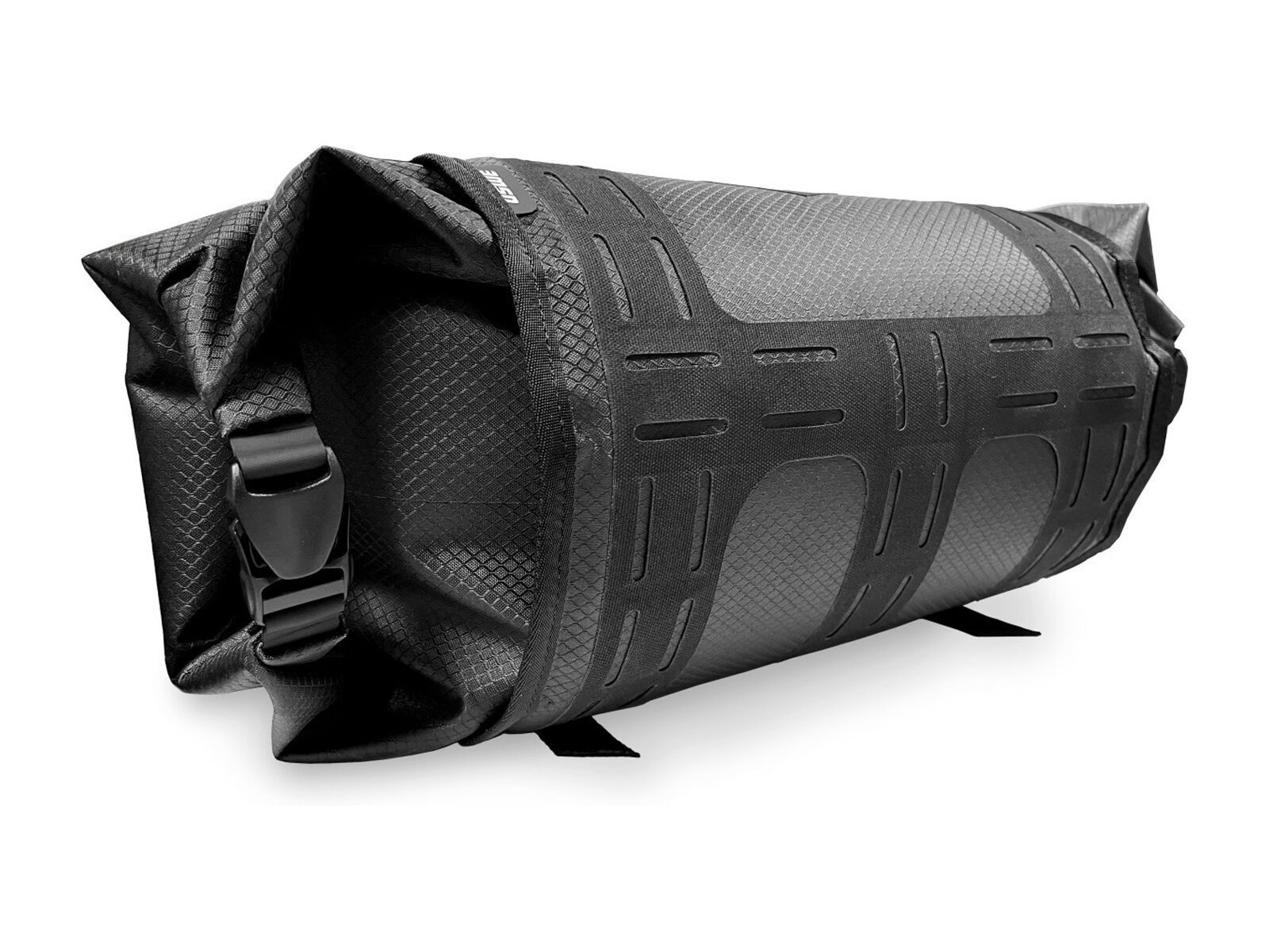 USWE Handlebar Roll-Top Bag + Holster, black - Bild 1