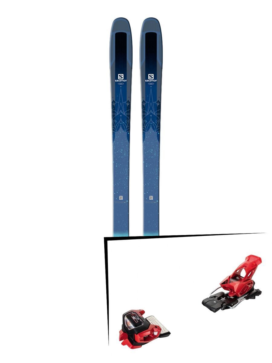 Set: Salomon QST Lux 92 2018 + Tyrolia Attack² 13 GW red - Bild 1