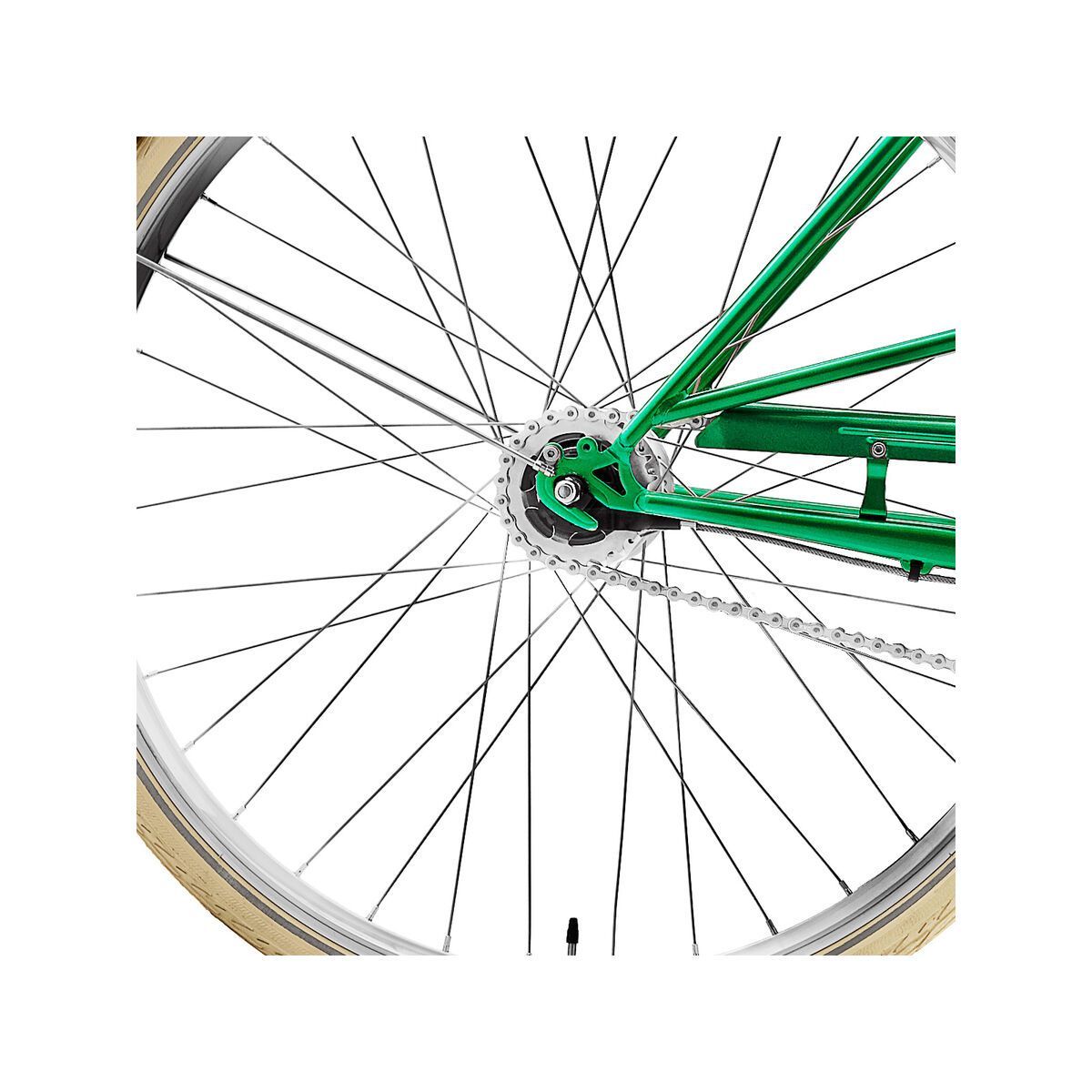 Creme Cycles Caferacer Lady Doppio, emerald green - Bild 4