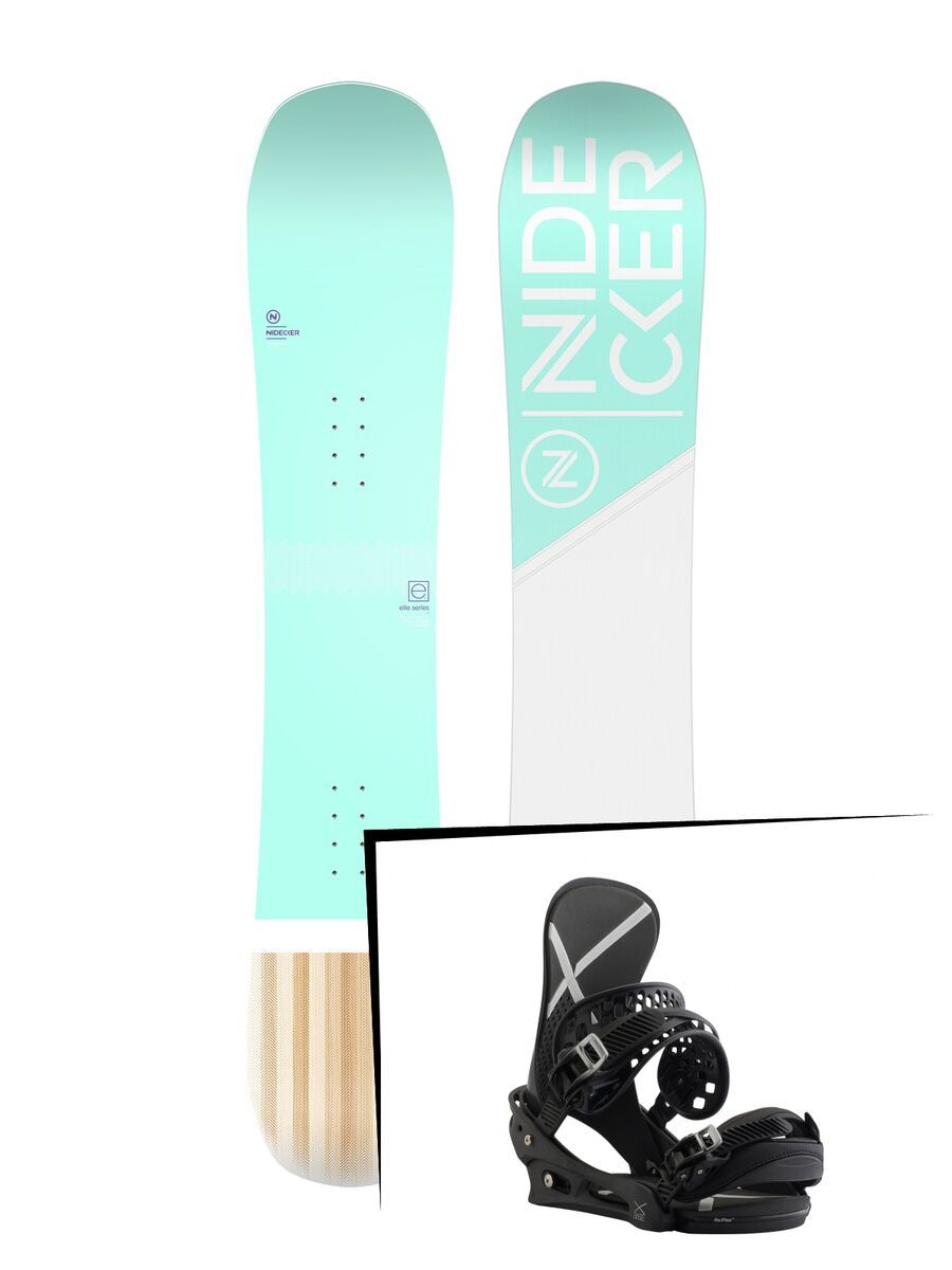 Set: Nidecker Elle 2019 + Burton X-Base (1931142S) - Bild 1