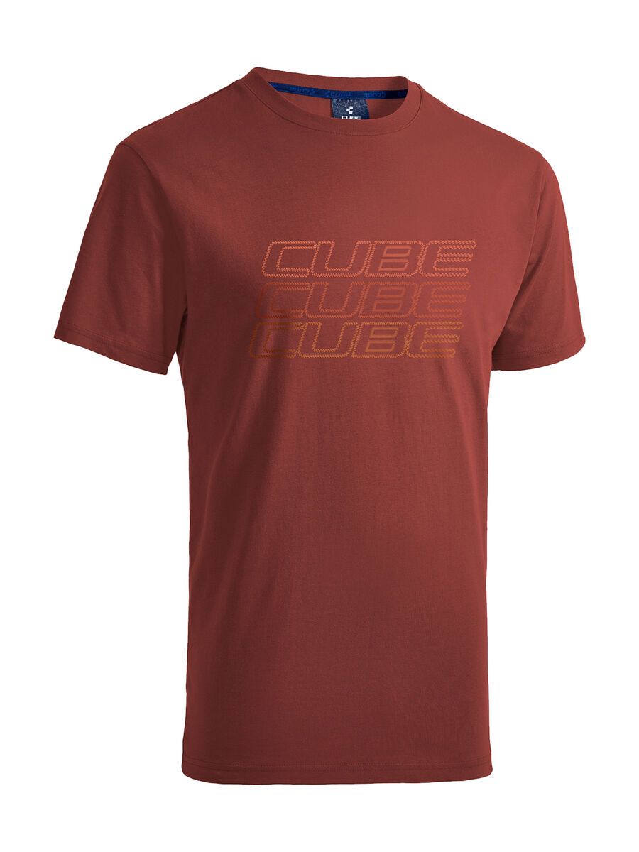 Cube T-Shirt Cube, rust´n´orange - Bild 1