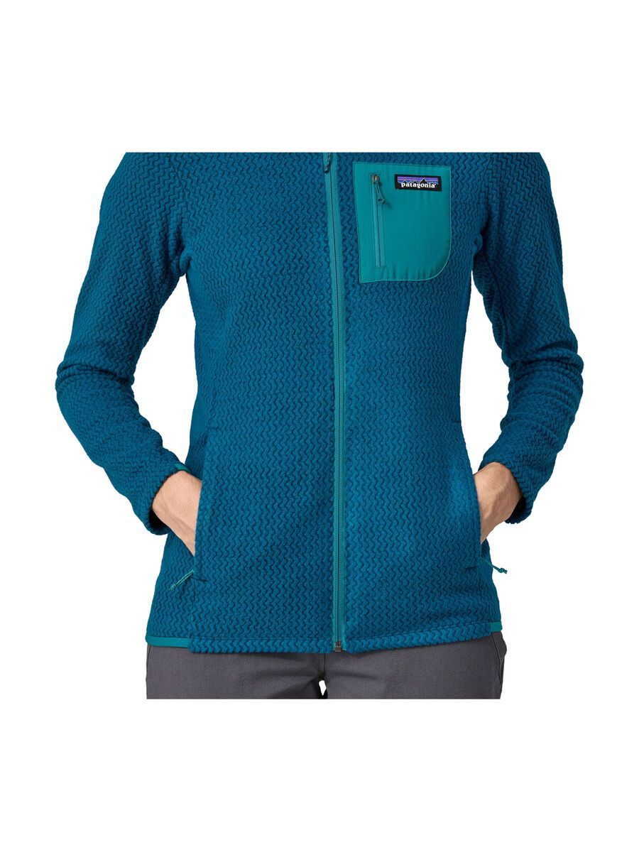 Patagonia Women's R1 Air Full-Zip Hoody, lagom blue - Bild 7