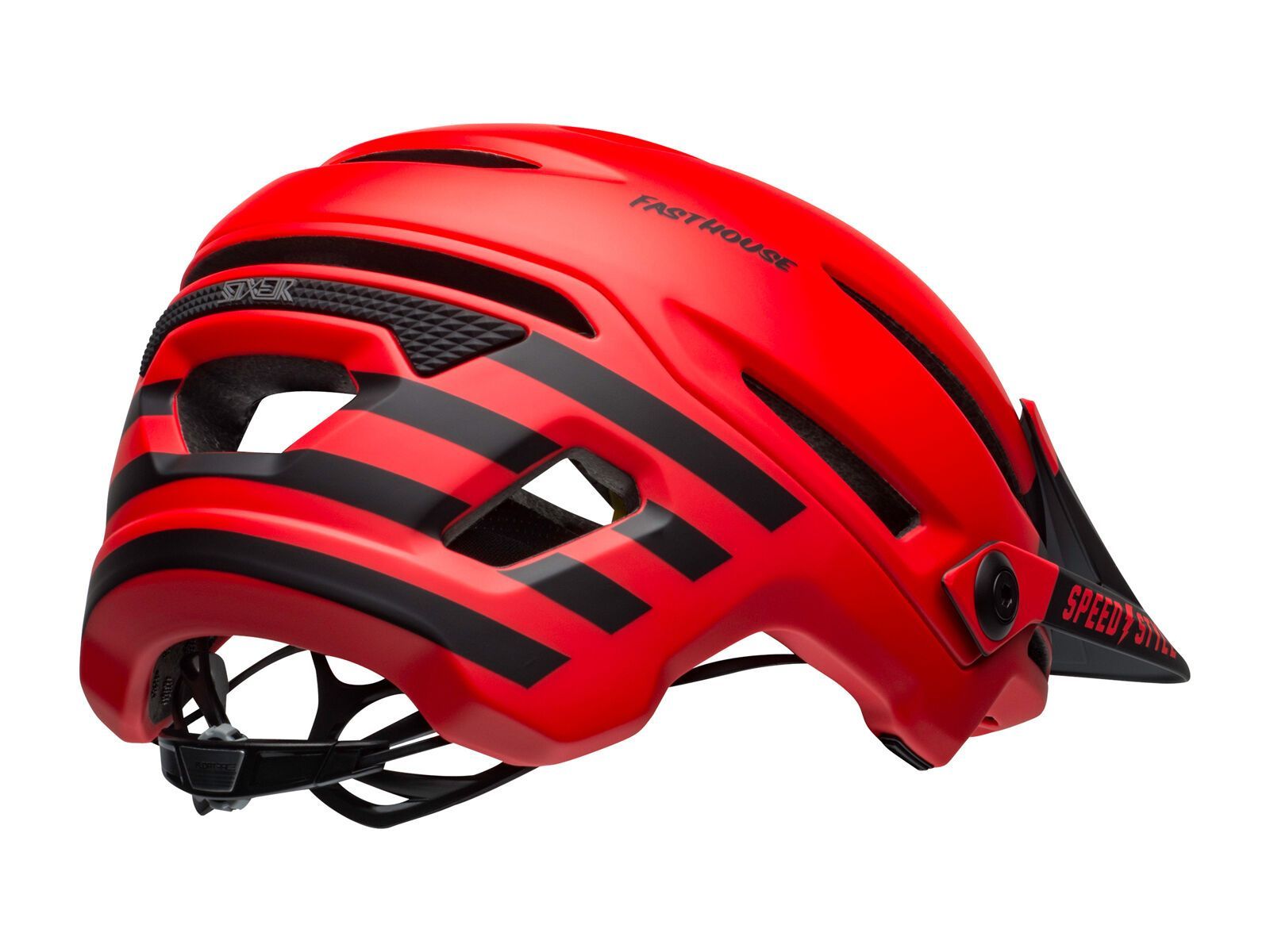 Bell Sixer MIPS Fasthouse, fasthouse matte red/black - Bild 6