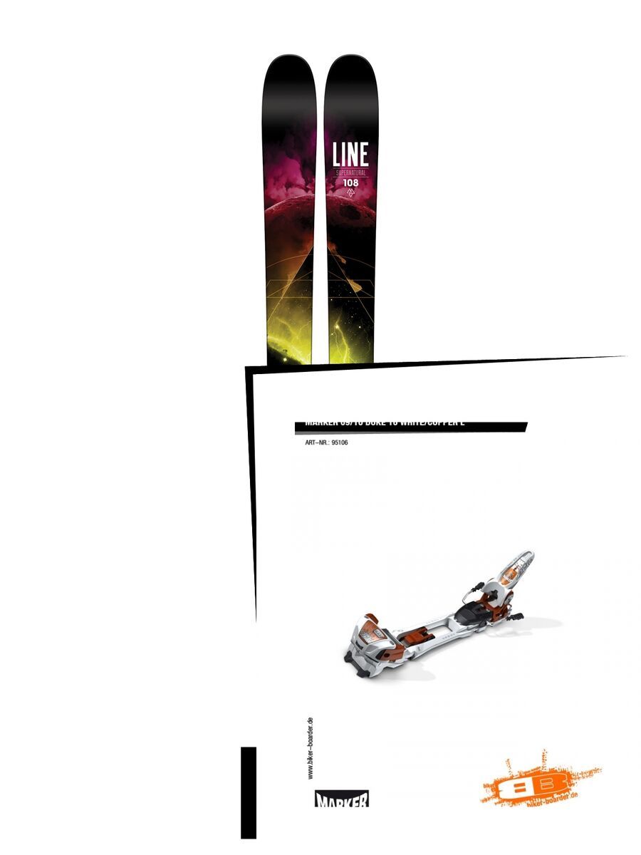 Set: Line Supernatural 108 2016 + Marker Duke 16 (95106S) - Bild 1