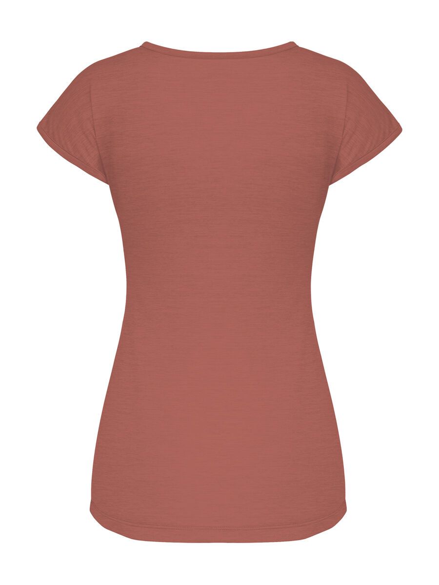 Salewa Puez Melange Dry'Ton T-Shirt Damen, etruscan red melange - Bild 2