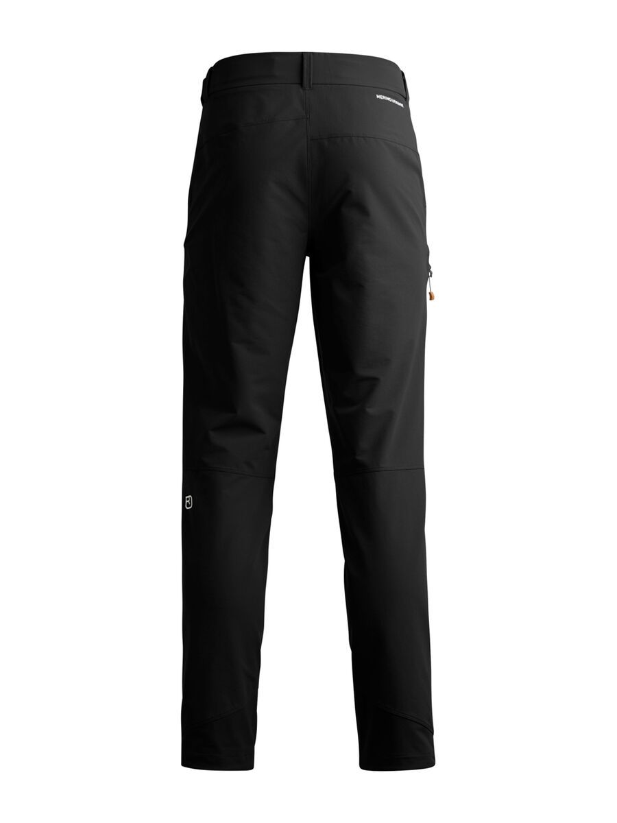 Ortovox Merino Shield Tec Seceda Softshell Pants M, black raven - Bild 2