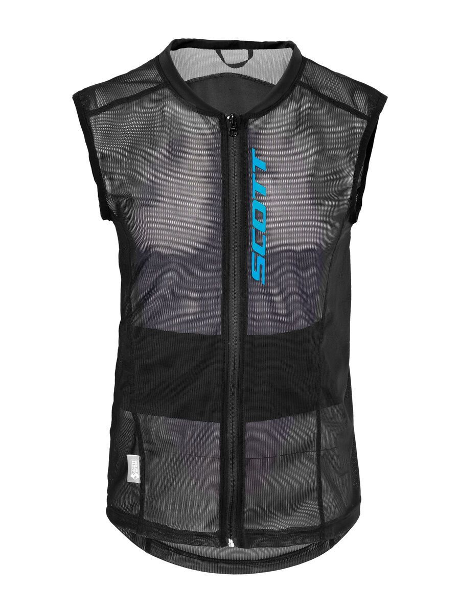 Scott Soft Actifit Light Mens Vest Protector, Black/Blue - Bild 1