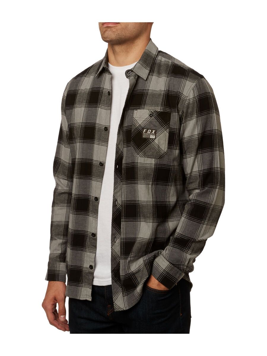 Fox Longview LTWT Flannel, heather graphite - Bild 8