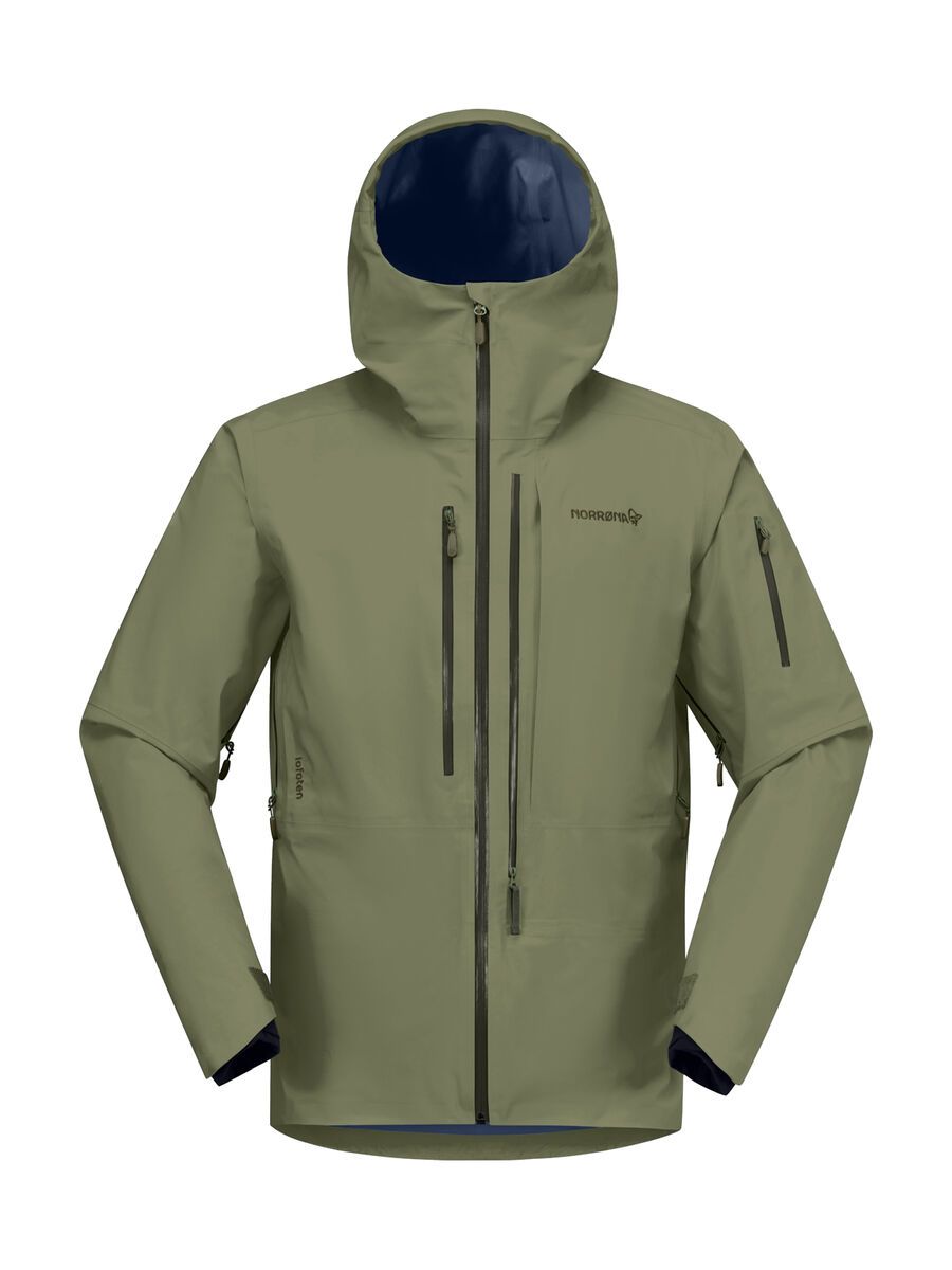 Norrona lofoten Gore-Tex Pro Jacket M's, deep lichen green - Bild 1