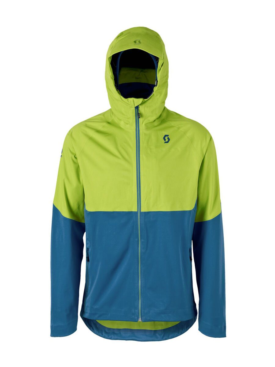 Scott Trail MTN Dryo Jacket, macaw green/seaport blue - Bild 1