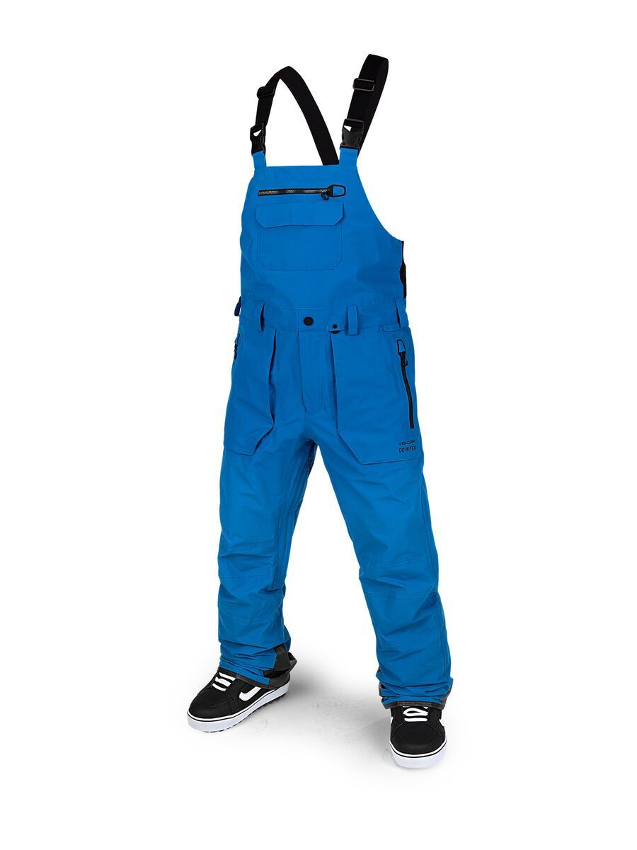 Volcom Rain Gore Bib Overall, cyan blue - Bild 1