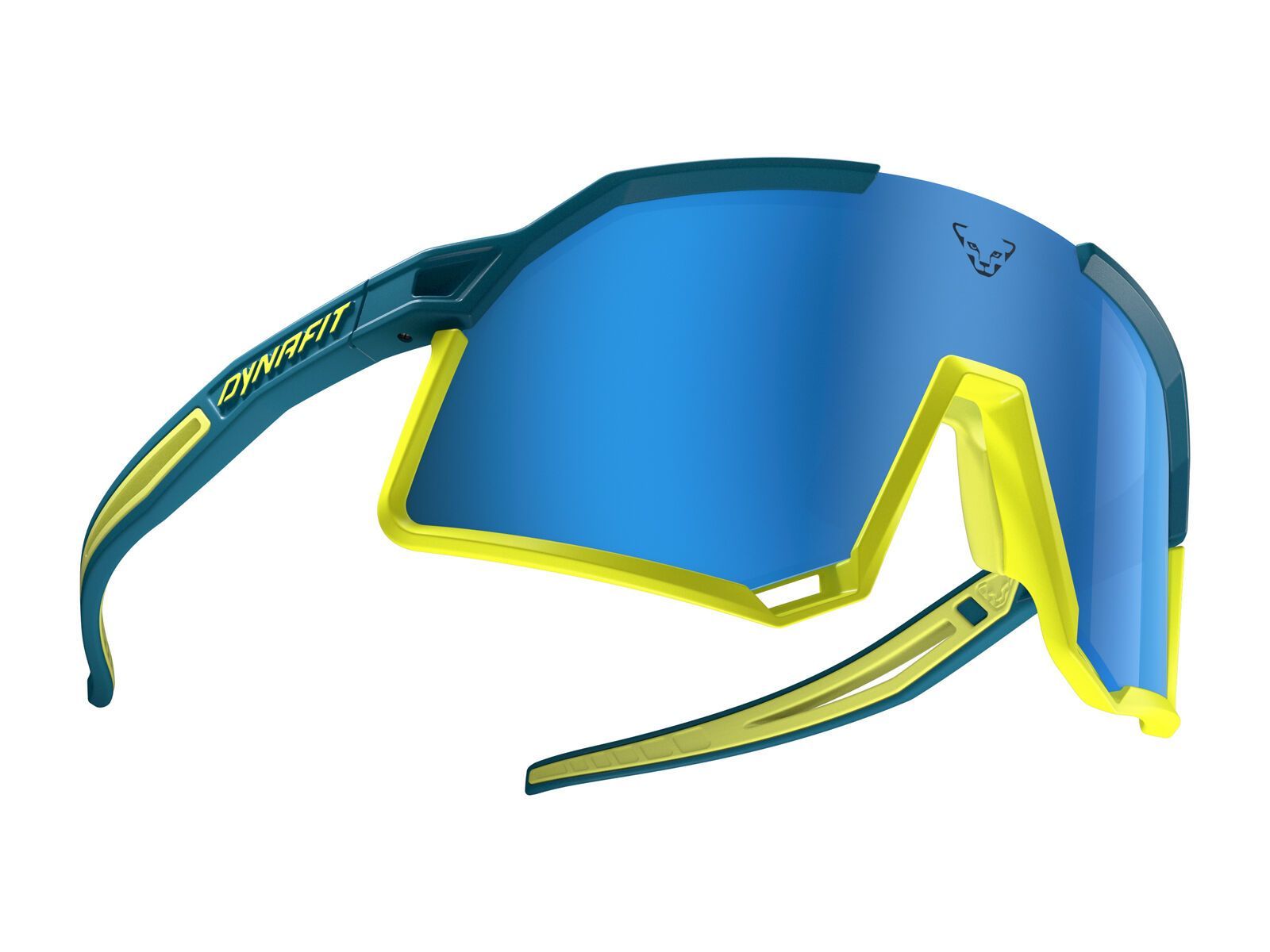 Dynafit Trail Evo Sunglasses - Mallard Blue, yellow - Bild 1