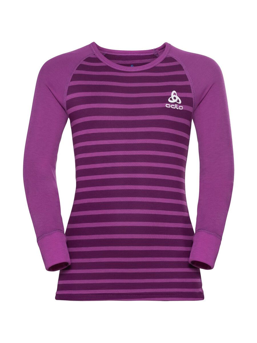 Odlo Active Warm Eco Kids Baselayer Set, hyacinth violet/charisma/stripes - Bild 2