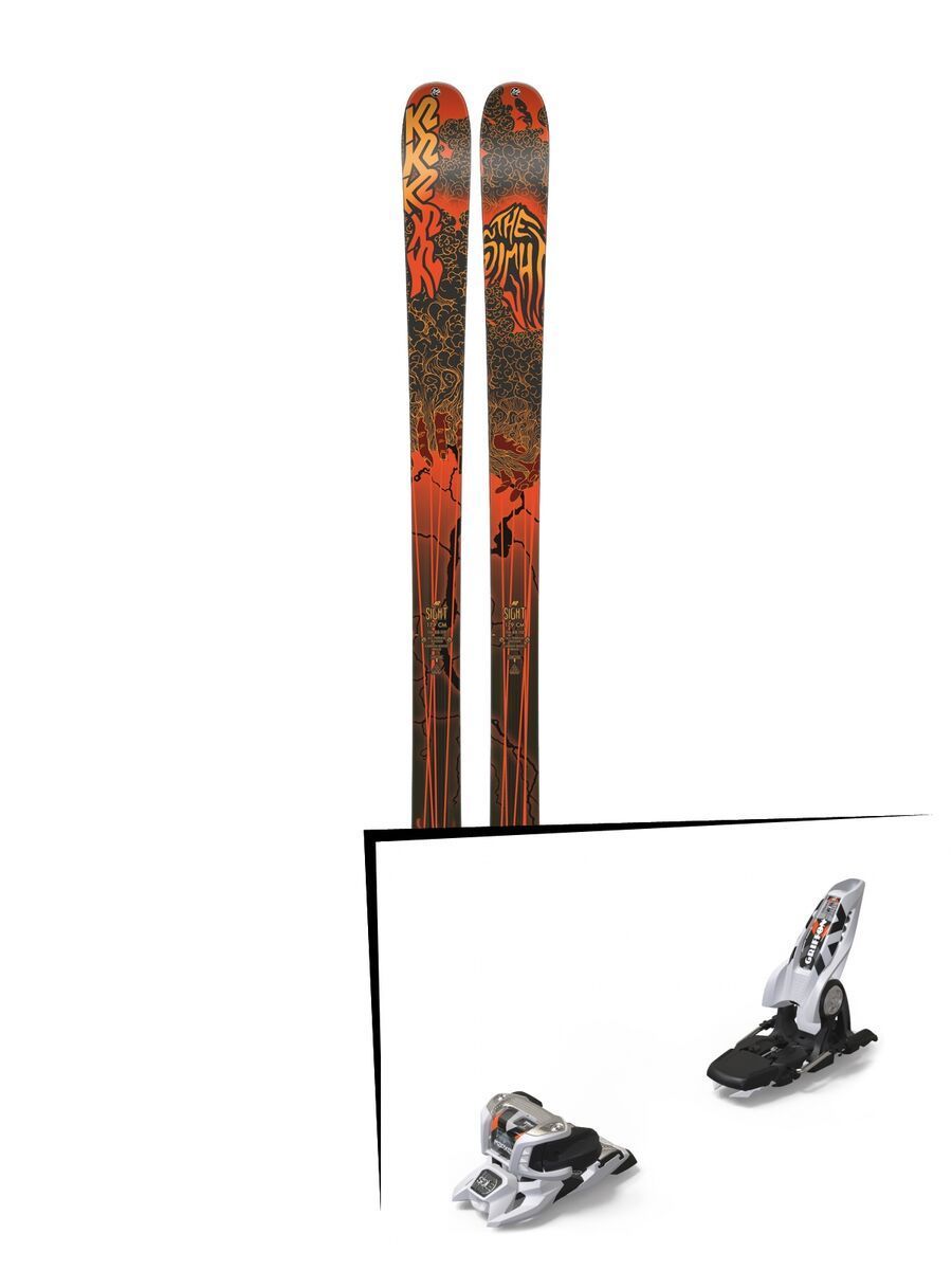 Set: K2 SKI Sight 2019 + Marker Griffon 13 ID white - Bild 1