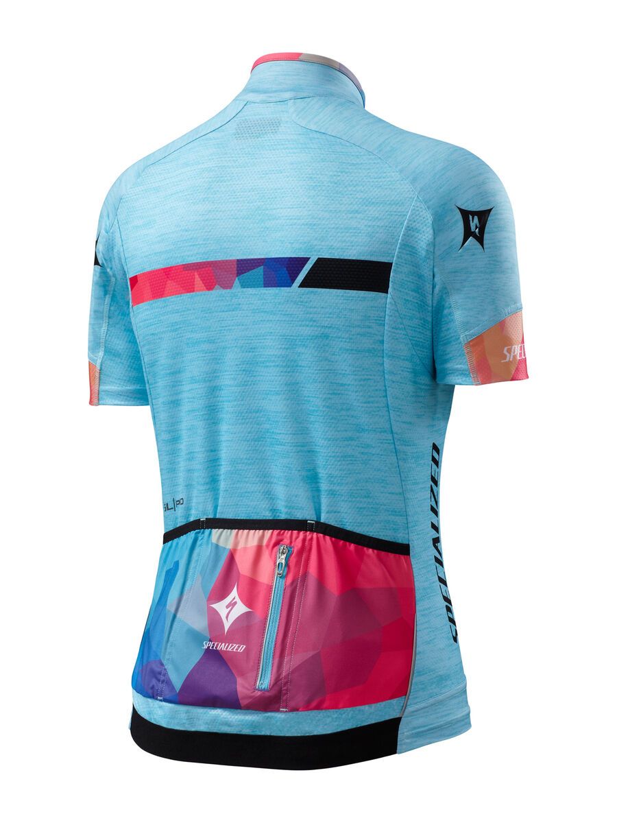 Specialized Women's SL Pro Jersey SS, turquoise/geo fade - Bild 2
