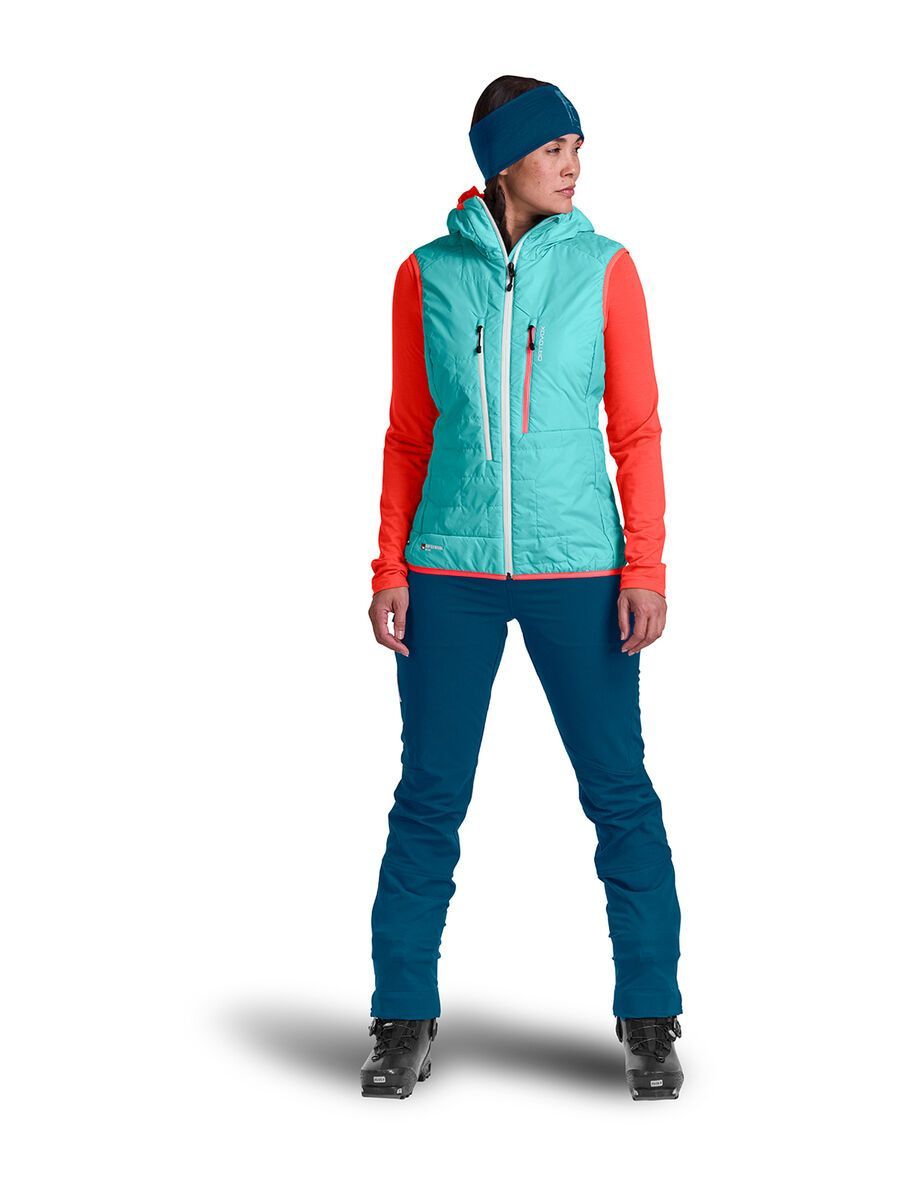 Ortovox Swisswool Piz Boè Vest W, ice waterfall - Bild 4
