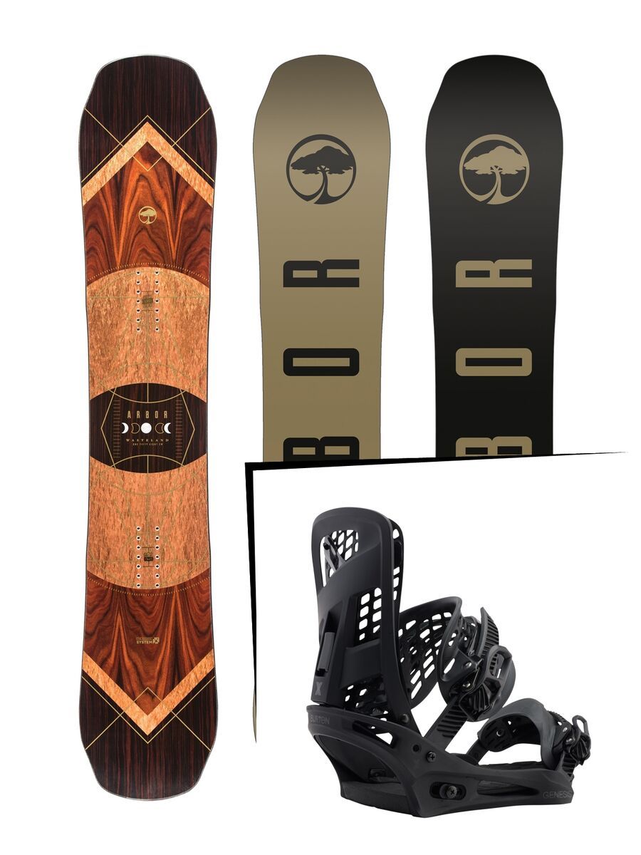 Set: Arbor Wasteland 2017 + Burton Genesis X (1712790S) - Bild 1