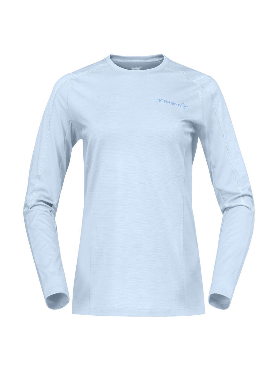 Norrona falketind equaliserUll Long Sleeve W's, cashmere blue - Bild 1