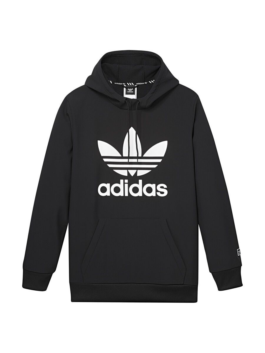 Adidas Team Tech Hoodie, black/white - Bild 1