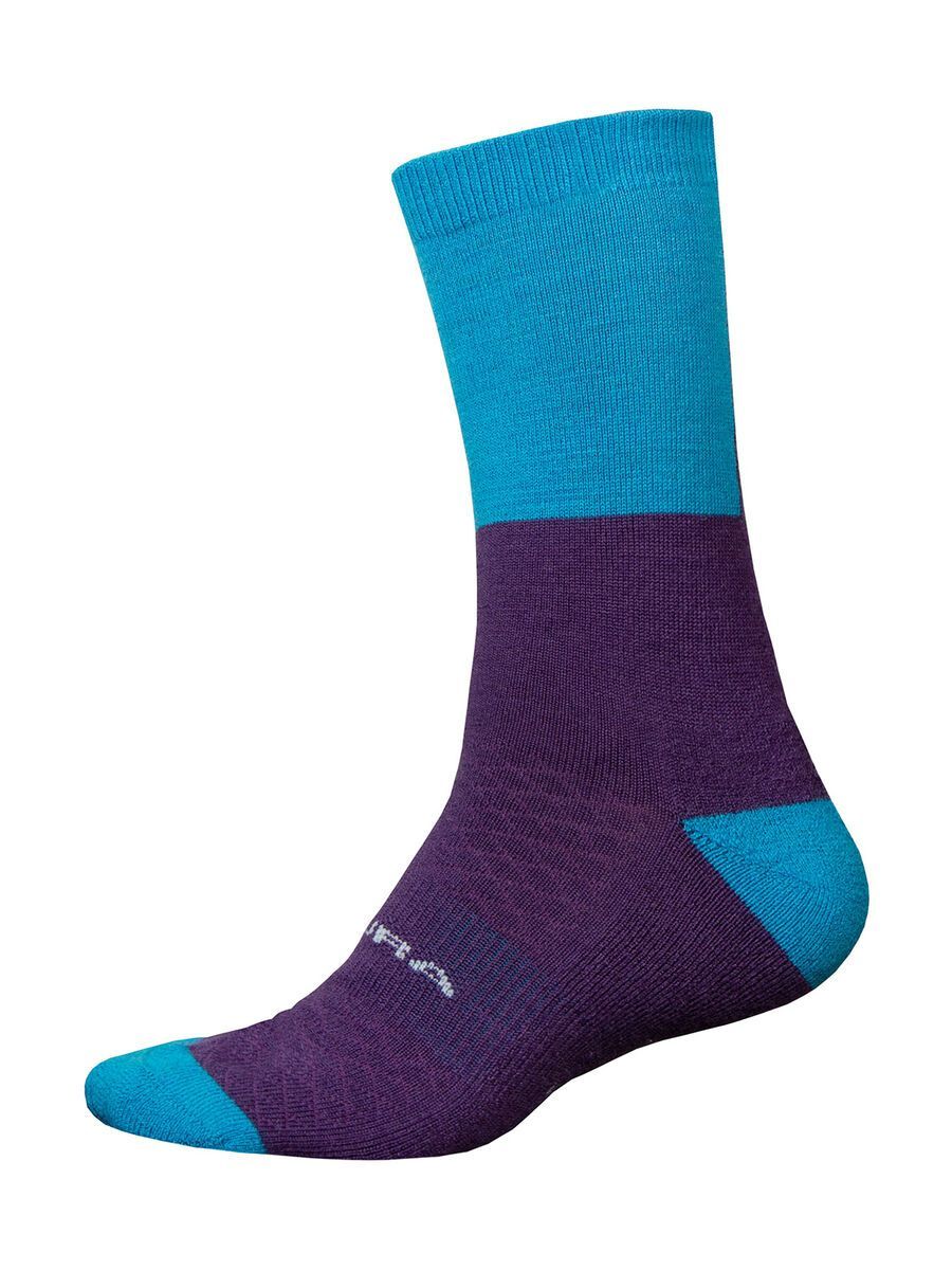 Endura BaaBaa Merino Wintersocken, electric blue - Bild 1