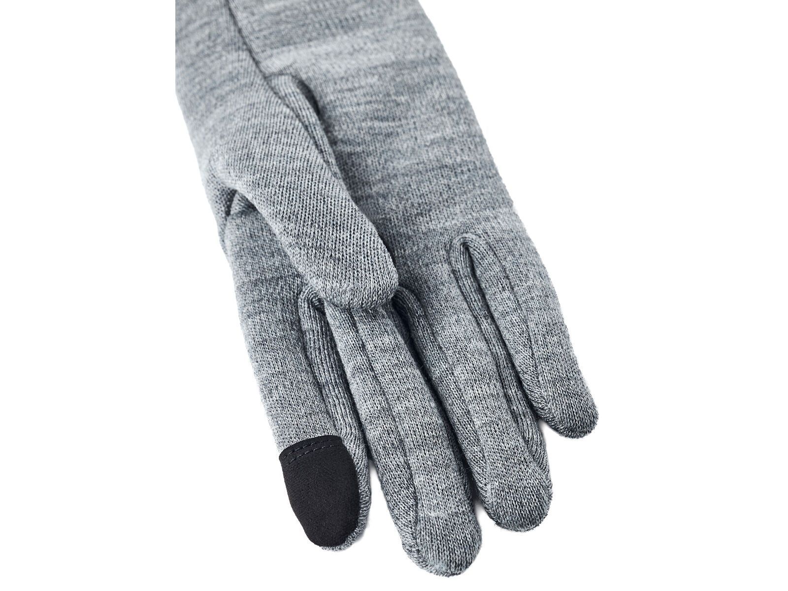 Hestra Gravita Merino Liner 5 Finger, grey - Bild 2