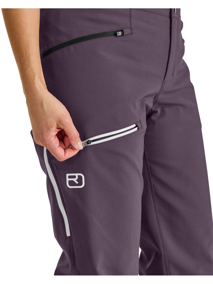 Ortovox Merino Naturetec Pizol Pants W, dark wild berry - Bild 4